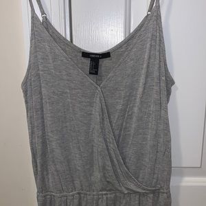Forever 21 cross front romper